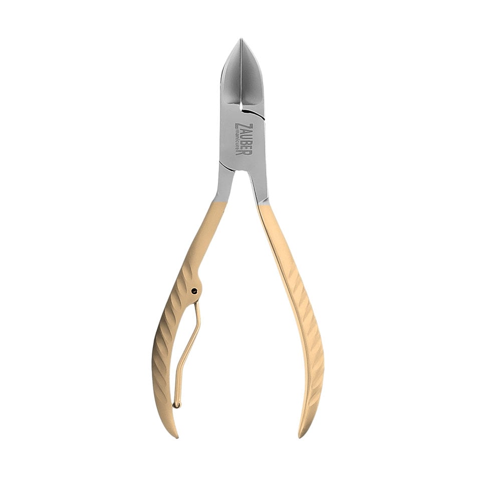 Кусачки для педікюру Zauber золоті, 20 мм, 1 шт (02-237G)